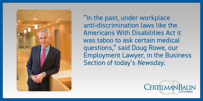 Doug Rowe in Newsday